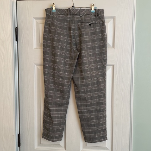 Calvin Klein modern Fit Checked Capri Pants size 4 - Picture 4 of 4